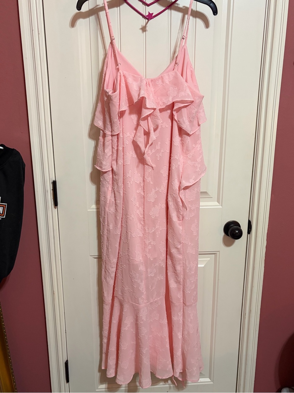 NWT Ruffled Maxi Dress - Picture 6 of 8